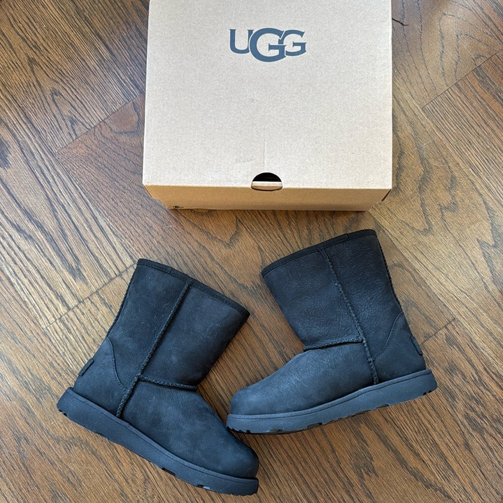 UGG Kids Black Classic Short Boot